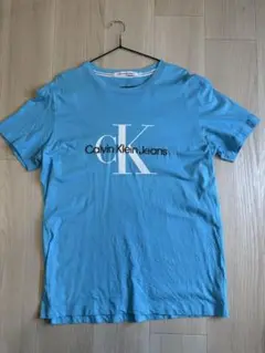 Calvin Klein Jeans 水色 Tシャツ L