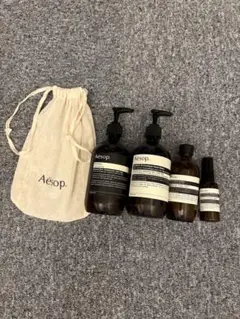Aesop 4点セット ノベルティ巾着付き