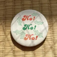 uk vintage Ho!Ho!Ho! 缶バッジ