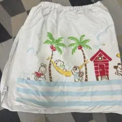 ファミリア バスタオル　プール　ラップタオル