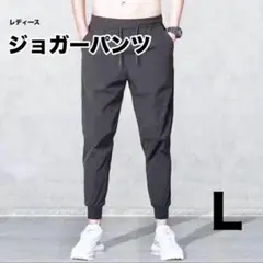 ジョガーパンツ　ルームウェア　部屋着　スポーツ L