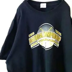 ナショナル チャンピオンシップ トーナメント Tシャツ XL ブラック黒古着
