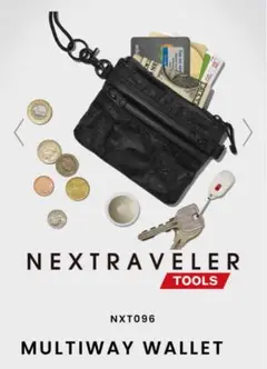 NEXTRAVELER TOOLS MULTI WAY WALLET 限定：白色 NEXTRAVELER TOOLS MULTI WAY WALLET 限定：白色