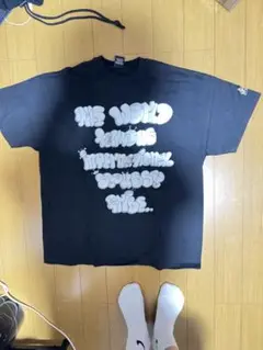 STUSSY XL 黒 Tシャツ