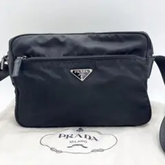 【極美品】プラダ ショルダーバッグ カメラバッグ ナイロン ブラック