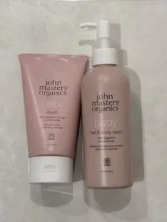 john masters organics ボディークリーム.ベビーソープ