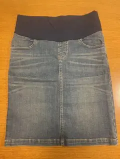 コムサブロンドオフ　マタニティ　ジーンズスカート　Mサイズ