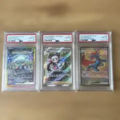 ポケモンカード ツツジ、ボーマンダ、テラパゴス3枚セットPSA10