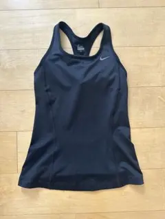 NIKE ナイキ スポーツタンクトップ スポーツブラ Mブラック