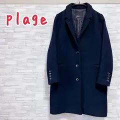 【未使用】 PLAGE ウール チェスター コート