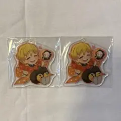 鬼滅の刃 我妻善逸 アクリルチャーム 2点セット
