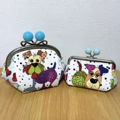 ぷっくりがま口ポーチセット