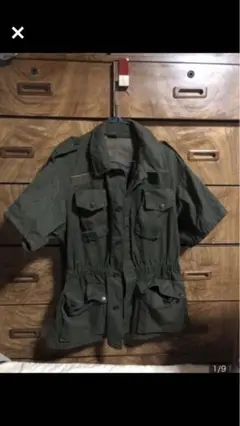 ミリタリー ジャケット コンバット グリーン カナダ軍 MK2 半袖 M65