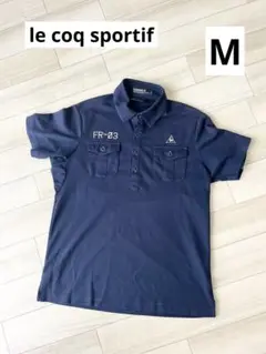 le coq sportif ゴルフコレクション M ネイビー ポロシャツ