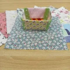 ★A825★ カットクロス/プリント生地/国産/25cm×25cm/10点