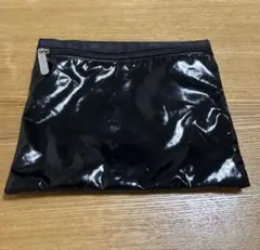 レスポ ートサック　ポーチ　パテント素材