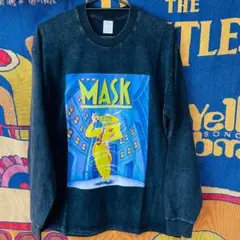 The Mask ロングTシャツ メンズ　ポスター風イラスト　ザ•マスク　映画