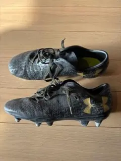 Under Armour スパイクシューズ ブラック/ゴールド