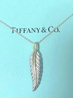 Tiffanyu0026 Co. ティファニー フェザー 750 コンビ ネックレス