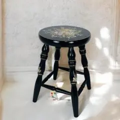 トールペイント　スツール