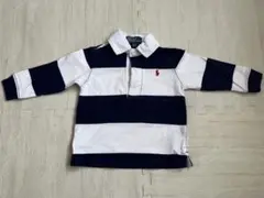 Polo Ralph Lauren ポロシャツ 12M ネイビー/ホワイト