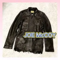 激レア☆JOE McCOY ジョーマッコイ ディアスキンフリンジジャケット 42