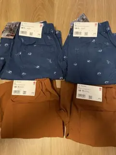 【新品　双子】　UNIQLO ユニクロ　短パン　ショートパンツ　4枚