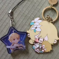 原神　空　蛍　旅人　アクリルキーホルダー