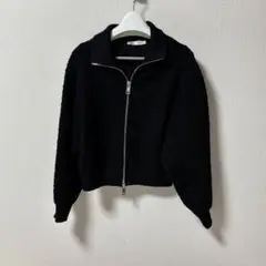 ZARA　ふくれジャガードボンバージャケット