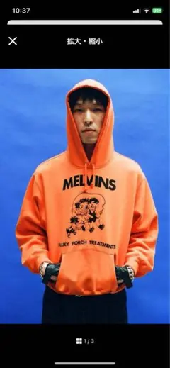 2025年最新】Supreme Melvins Hooded Sweatshirtの人気アイテム