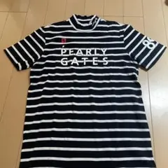 PEARLY GATES ストライプ Tシャツ