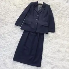 ヘルノ HERNO ロロピアーナ ウール セットアップスーツ ネイビー