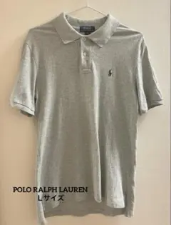 POLO RALPH LAUREN グレー ポロシャツ L