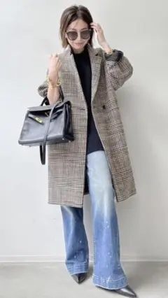 L'Appartement Check W Coat