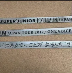 SUPER JUNIOR-KYUHYUN キュヒョン 銀テープ