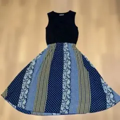 simplicite シンプリシティ　ノースリーブロングワンピース