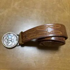 トムとジェリー ブラウンレザーベルト
