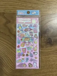 【新品】平成レトロ　チョピキラミーニミッニシール　ねこ　レモン株式会社