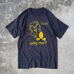 1990's S/S T-shirt why me? single stitch