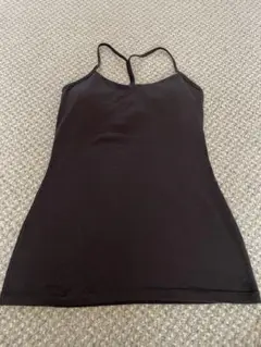 美品ルルレモン　Power Yタンクトップ　サイズ6 ブラック