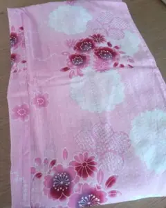ピンク花柄浴衣