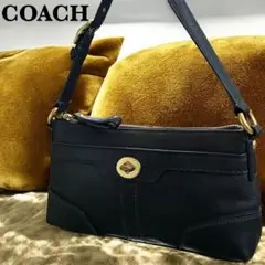 美品✨coach アクセサリーポーチ　ハンドバッグ　ワンショルダー　11042