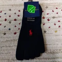 Ralph Lauren 五本指ソックス ネイビー 23-25cm