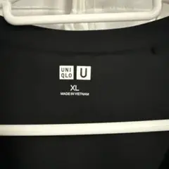 UNIQLO U ブラック Tシャツ XL