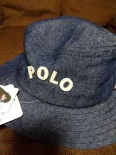 ☆POLO デニムハット フリーサイズ　50センチ