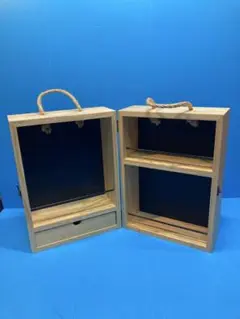 【一度使用】FIELDOOR スパイスボックス／木製　調味料入れ／スパイスケース