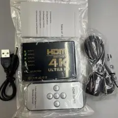 HDMI切替器4ポート4K対応