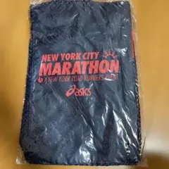 アシックス　ニューヨークシティマラソン メッシュバッグ