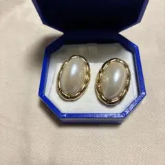 ヴォーグビジュ❤️VOGUEBIJOUX❤️マルチストーン カボションブローチ resonance】月モチーフ パール キラキラビジュー ブローチ