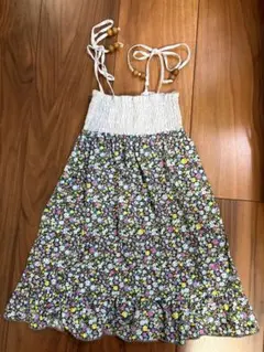 ROXY 子供　花柄ワンピース　100cm 美品！！